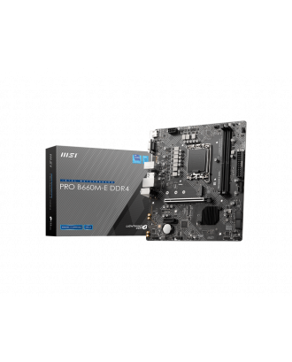 MOTHERBOARD MSI B660-E DDR4